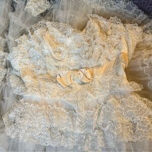 1950’s lace and tulle wedding/prom dress